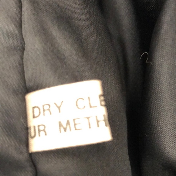 VINTAGE HYBRID BLACK/BROWN RABBIT FUR BOMBER J - Picture 8 of 8